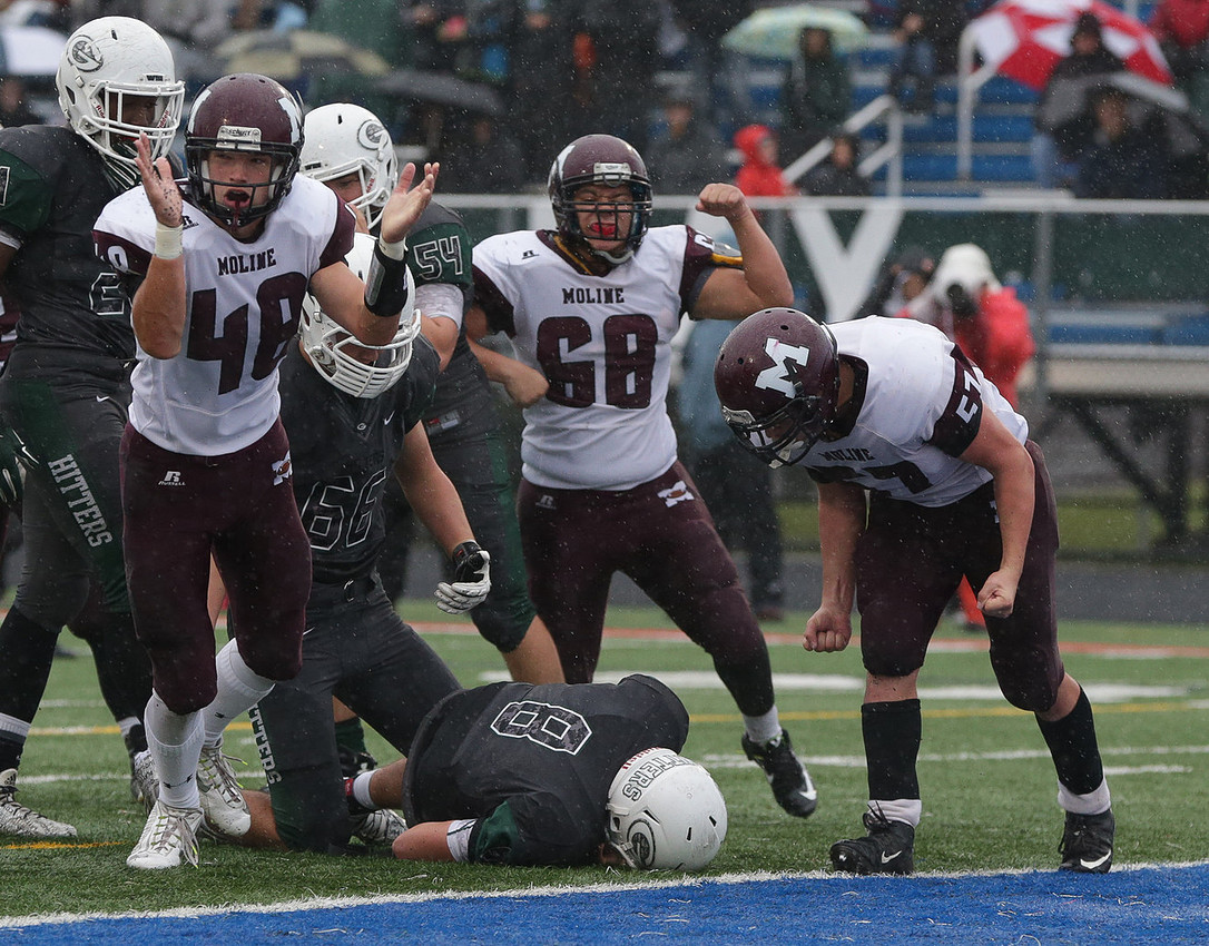 Moline vs Glenbard West Football