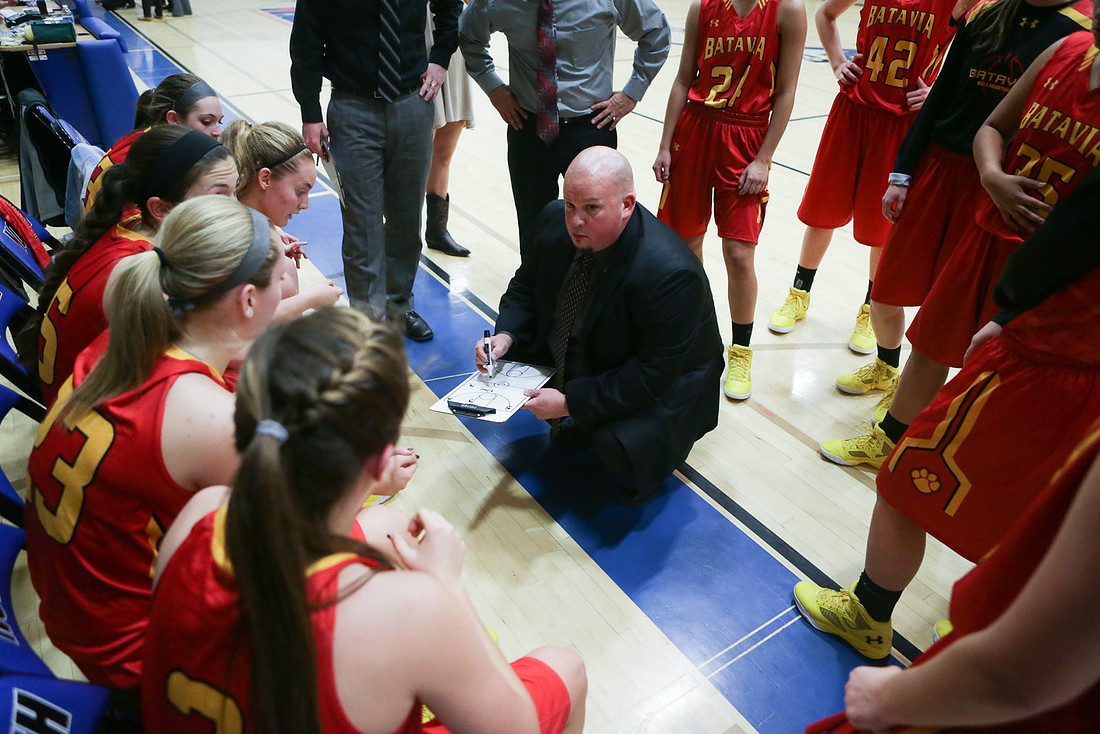 Batavia Girls Basketball Coach Kevin Jensen