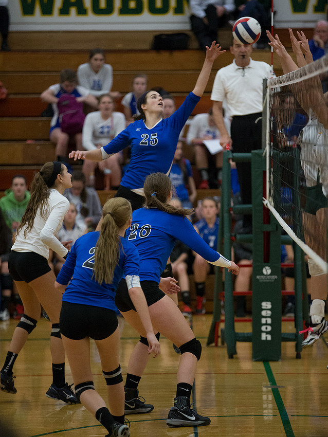 Geneva vs Waubonsie Girls Volleyball