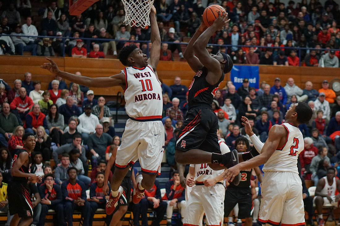 East Aurora Vs West Aurora Boys Basketball