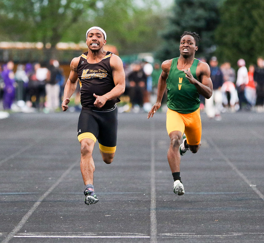 Boys Track and Field Meet at Wheaton-Warrenville South