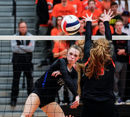 St.Charles North Vs. St.Charles East Class 4A Volleyball  Sectional Championship