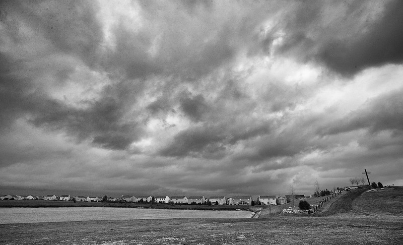 Storm Front over Oswego IL