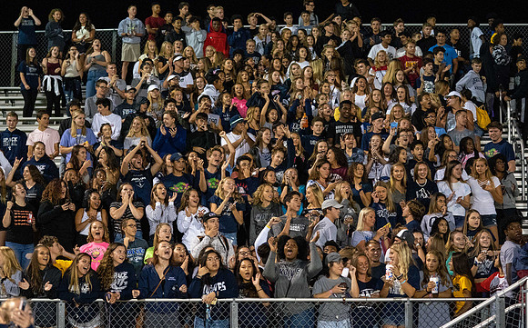 Oswego East Midnight Football Practice