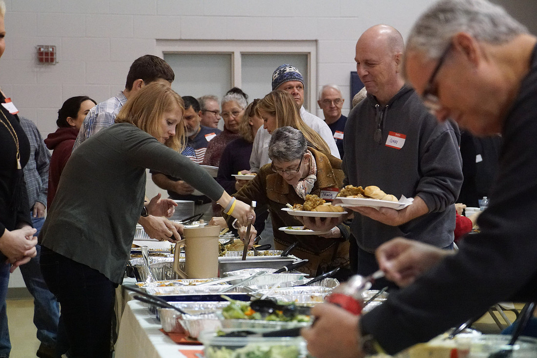 Lazarus house Thanksgiving Dinner