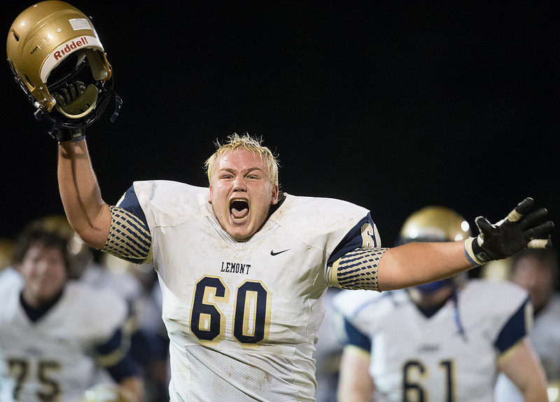 Peoria Notre Dame Vs Lemont 6A Semi-Final Football Playoff Game