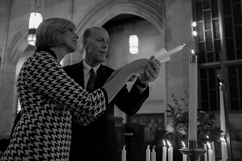 Reaffirmation of Wedding Vows ceremony at Baker Memorial United