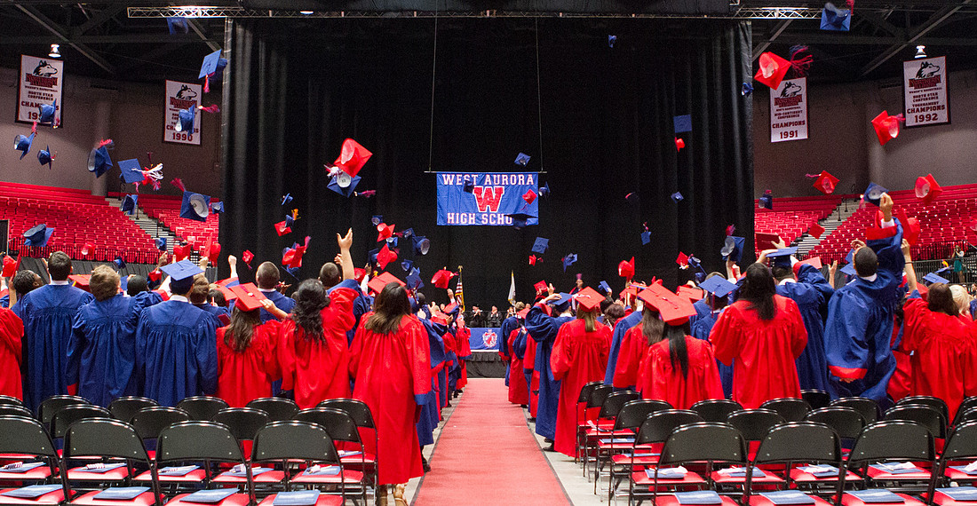 West Aurora High School Graduation Ceremony