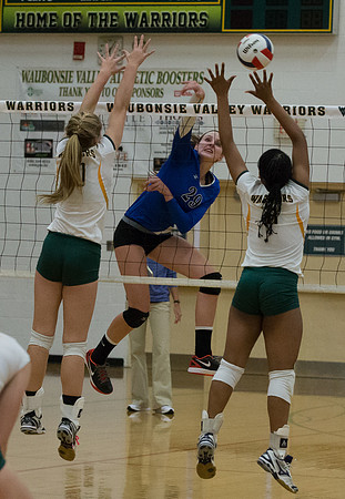 Geneva vs Waubonsie Girls Volleyball
