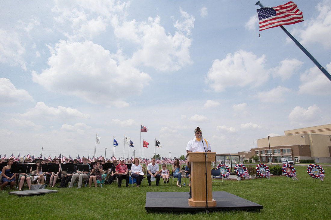 Memorial Day Ceremony at Kaneland High School