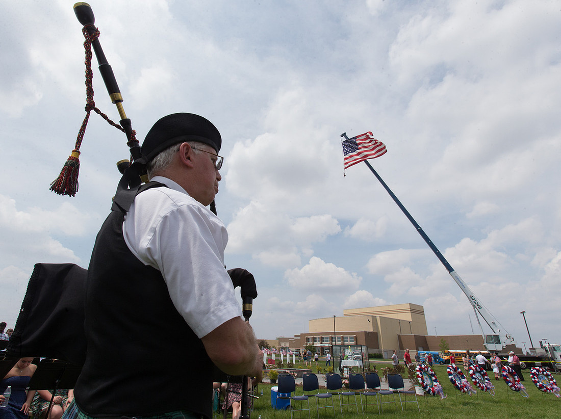 Memorial Day Ceremony at Kaneland High School
