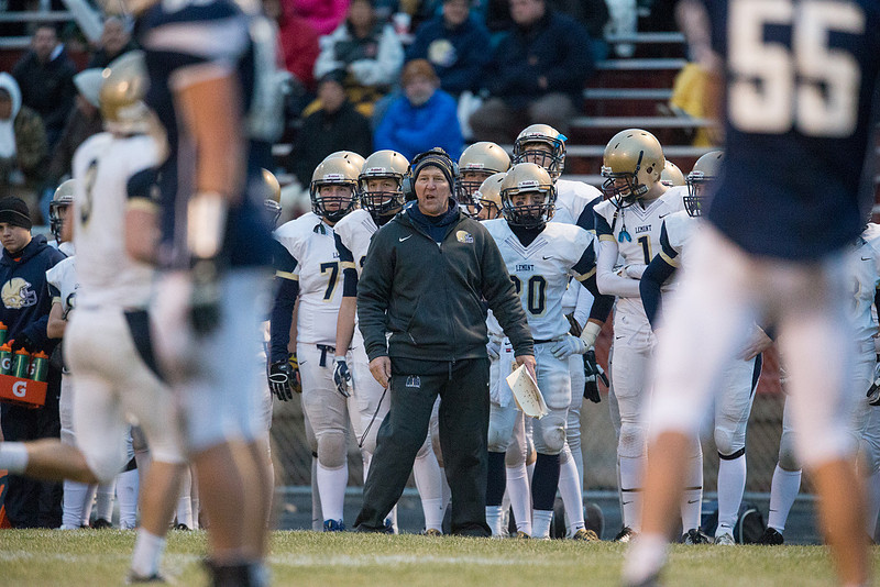 Peoria Notre Dame Vs Lemont 6A Semi-Final Football Playoff Game