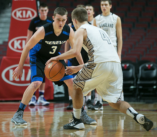 Kaneland Vs Geneva - Preps with Pros Basketball @ The United Center