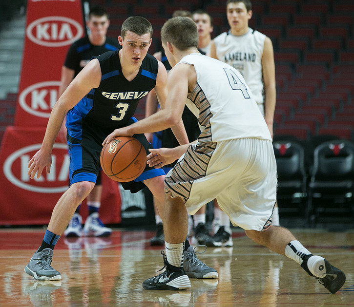 Kaneland Vs Geneva - Preps with Pros Basketball @ The United Center