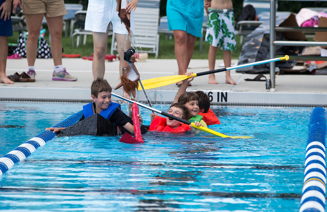 Sink or Swim Cardboard Boat Races in St. Charles IL