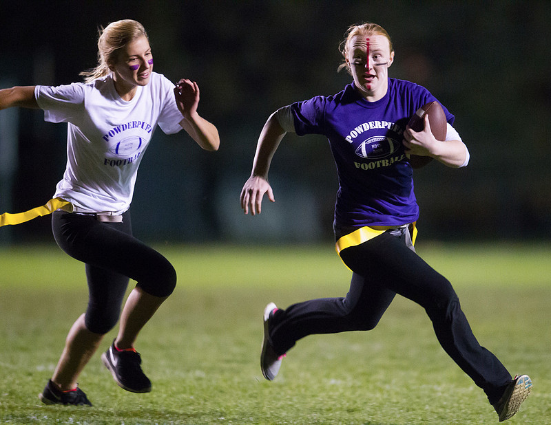 Kaneland Powderpuff Football Game