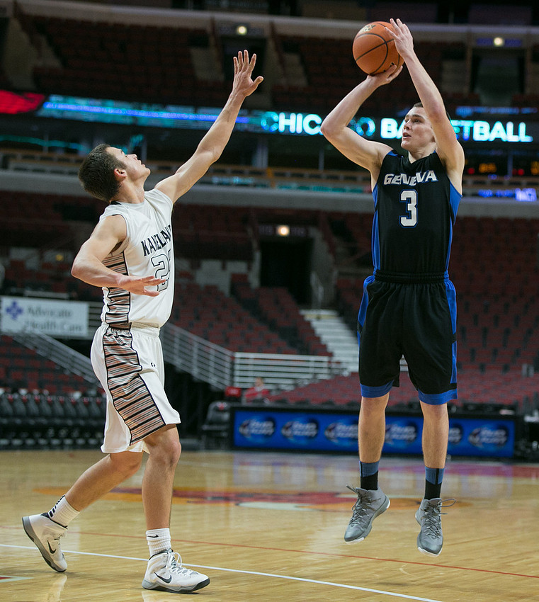 Kaneland Vs Geneva - Preps with Pros Basketball @ The United Center